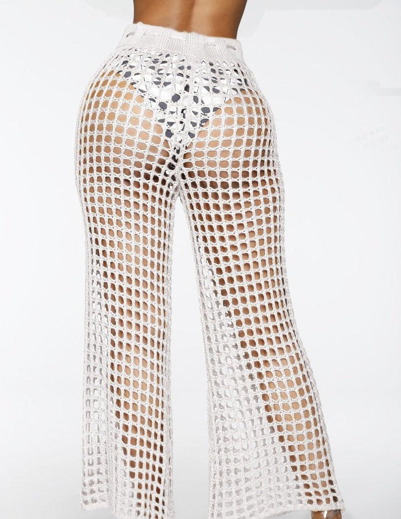 Calça de Praia em Crochê Yasmim - Maritima Moda Praia