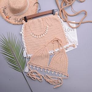 Conjunto de Praia em Crochê Eloá - Maritima Moda Praia