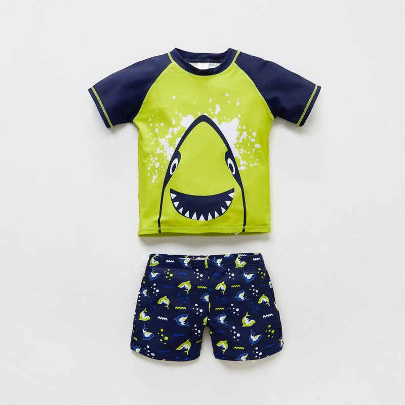 Conjunto de Banho Infantil Masculino Com Proteção - Maritima Moda Praia