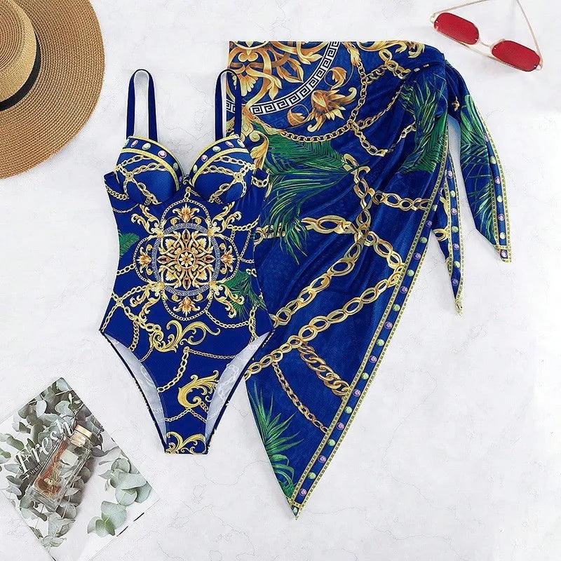 Conjunto Maiô Luxo + Saída de Praia