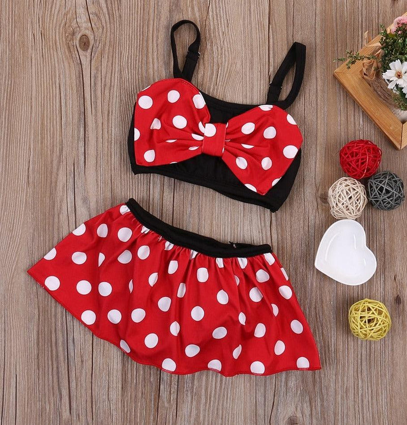 Biquíni Infantil Minnie - Maritima Moda Praia