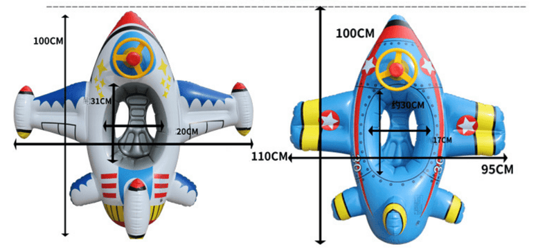 Boia Infantil Avião - Maritima Moda Praia